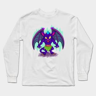 Cartoon Gargoyle. Long Sleeve T-Shirt